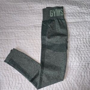Green Gymshark Leggings